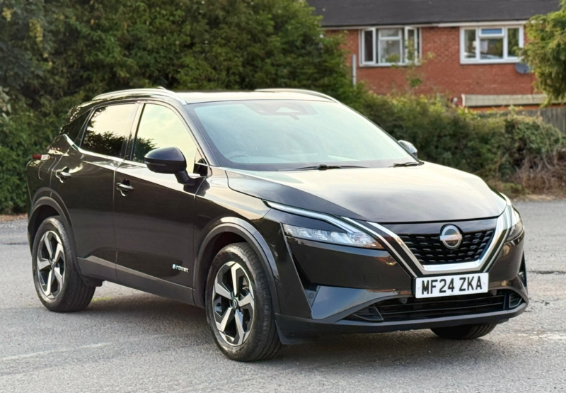 2024 Nissan Qashqai 1.5 H E-Power N-Connecta Auto Euro 6 (s/s) 5dr in Black — image 1
