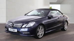 2013 Mercedes-Benz E Class 2.1 E220 Cdi Blueefficiency Sport Cabriolet G-Tronic+ Euro 5 (s/s) 2dr in Blue — image 2