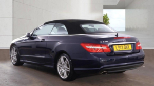 2013 Mercedes-Benz E Class 2.1 E220 Cdi Blueefficiency Sport Cabriolet G-Tronic+ Euro 5 (s/s) 2dr in Blue — image 3
