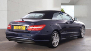 2013 Mercedes-Benz E Class 2.1 E220 Cdi Blueefficiency Sport Cabriolet G-Tronic+ Euro 5 (s/s) 2dr in Blue — image 4