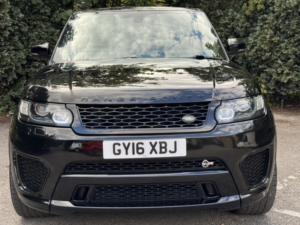 2016 Land Rover Range Rover Sport 5.0 V8 Svr in Black — image 3