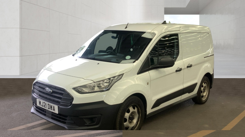 2021 Ford Transit Connect 1.5 200 Ecoblue Leader Panel Van 5dr Diesel Manual L1 Euro 6 100 Ps in White — image 1