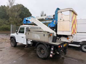 2015 Land Rover Defender 130 2.2d Cherry Picker 2dr Diesel Manual (122 Bhp) in White — image 3