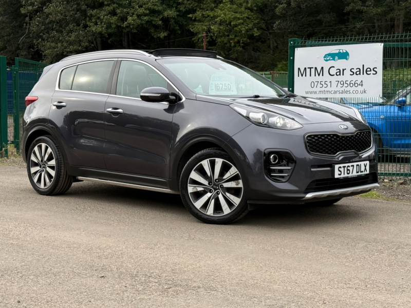 2017 Kia Sportage 1.7 Crdi 3 SUV 5dr Diesel Manual Euro 6 (s/s) (114 Bhp) in Silver — image 1