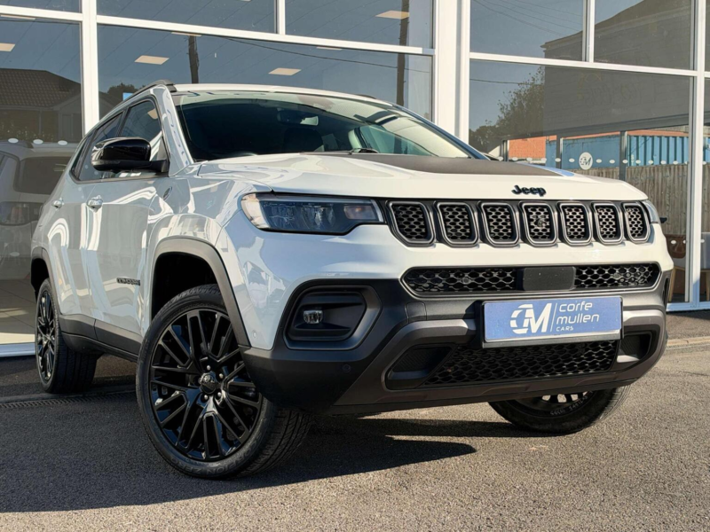 2021 Jeep Compass 1.3 Gse T4 11.4kwh Trailhawk Auto 4xe Euro 6 (s/s) 5dr in White — image 1