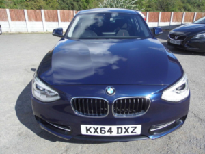 2014 BMW 1 Series 116 Sport 1600 Petrol 5 Door Hatchback in Blue — image 2
