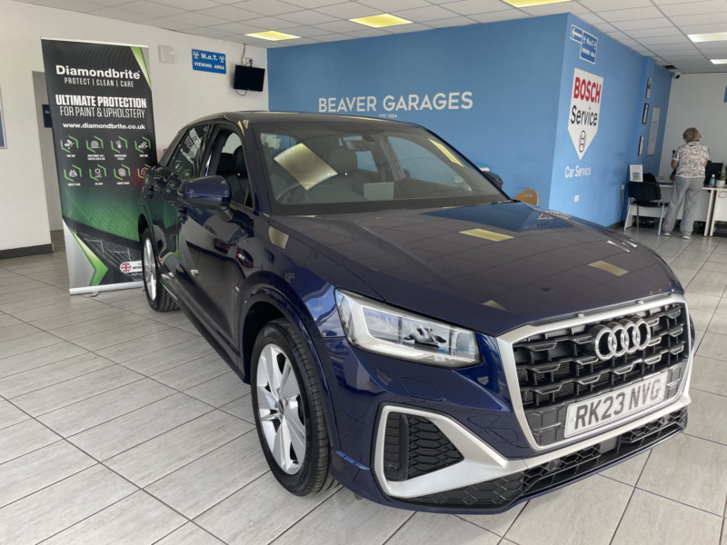 2023 Audi Q2 1.5 Tfsi Cod 35 S Line in Blue — image 1