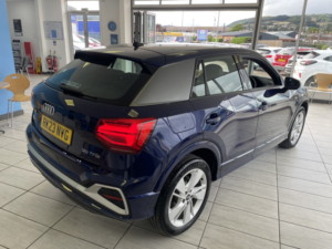 2023 Audi Q2 1.5 Tfsi Cod 35 S Line in Blue — image 3