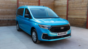 2024 Ford Grand Tourneo Connect Side Entry Passenger Up Front Wheelchair Accessible Disabled Access Vehicle Wav in Blue — image 4