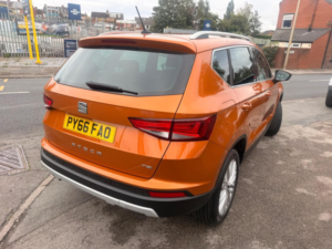 2016 SEAT Ateca 1.4 Ecotsi Xcellence Euro 6 (s/s) 5dr in Orange — image 6