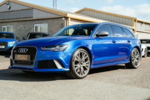 2016 Audi Rs6 Avant 4.0 Tfsi V8 Performance Estate 5dr Petrol Tiptronic Quattro Euro 6 (s/s) (605 Ps) in Blue — image 6