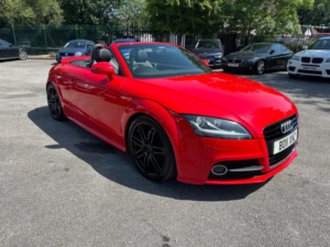 2011 Audi Tt 1.8 Tfsi S Line Roadster Euro 5 2dr in Red — image 2