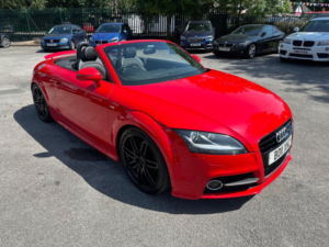 2011 Audi Tt 1.8 Tfsi S Line Roadster Euro 5 2dr in Red — image 6