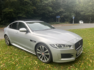 2018 Jaguar Xe 2.0 D R-Sport in Silver — image 2