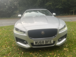 2018 Jaguar Xe 2.0 D R-Sport in Silver — image 3