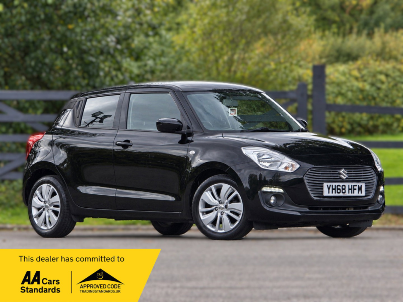 2018 Suzuki Swift 1.0 Boosterjet Sz-T Hatchback 5dr Petrol Manual Euro 6 (111 Ps) in Black — image 1