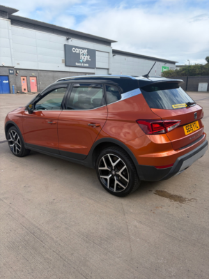 2019 SEAT Arona 1.5 Tsi Gpf Evo Fr Sport SUV 5dr Petrol Manual Euro 6 (s/s) (150 Ps) in Orange — image 3
