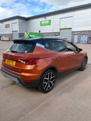 2019 SEAT Arona 1.5 Tsi Gpf Evo Fr Sport SUV 5dr Petrol Manual Euro 6 (s/s) (150 Ps) in Orange — image 5