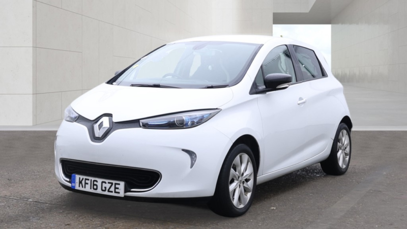 2016 Renault Zoe Dynamique Nav Electric Automatic White 5dr Low Miles+low Tax in White — image 1