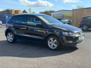 2017 Volkswagen Polo 1.2 Tsi Bluemotion Tech Match in Black — image 2