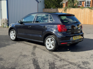 2017 Volkswagen Polo 1.2 Tsi Bluemotion Tech Match in Black — image 3