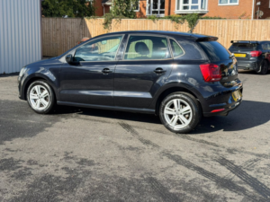 2017 Volkswagen Polo 1.2 Tsi Bluemotion Tech Match in Black — image 4