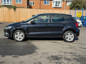 2017 Volkswagen Polo 1.2 Tsi Bluemotion Tech Match in Black — image 5
