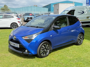2022 Toyota Aygo 1.0 Vvt-I X-Trend Hatchback 5dr Petrol X-Shift Euro 6 (safety Sense) (71 Ps) in Blue — image 4