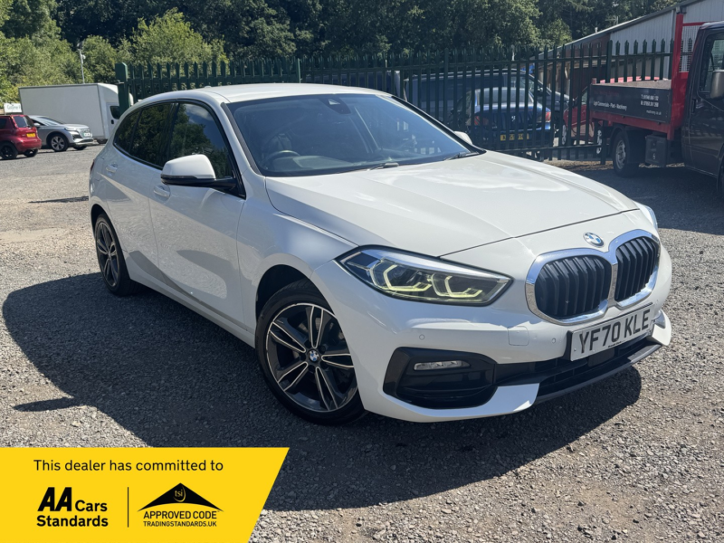 2020 BMW 1 Series 1.5 116d Sport in White — image 1