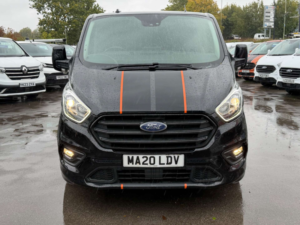 2020 Ford Transit Custom 2.0 320 Ecoblue Sport Crew Van Double Cab 5dr Diesel Auto L1 H1 Euro 6 (s/s) (185 Ps) in Black — image 4