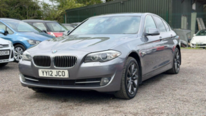 2012 BMW 5 Series 2.0 520d Se Steptronic Euro 5 (s/s) 4dr in Grey — image 3