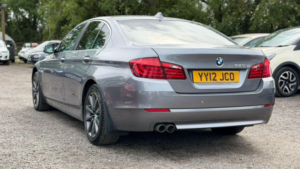 2012 BMW 5 Series 2.0 520d Se Steptronic Euro 5 (s/s) 4dr in Grey — image 4