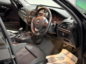 2015 BMW 1 Series 1.5 116d Sport Euro 6 (s/s) 5dr in Black — image 2