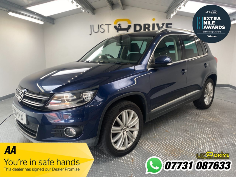 2011 Volkswagen Tiguan 2.0 Tdi Sport SUV 5dr Diesel Manual 4WD Euro 5 (170 Ps) in Blue — image 1
