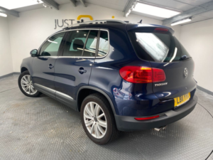 2011 Volkswagen Tiguan 2.0 Tdi Sport SUV 5dr Diesel Manual 4WD Euro 5 (170 Ps) in Blue — image 3