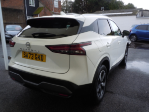 2023 Nissan Qashqai 1.3 Dig-T Mhev N-Connecta in White — image 5
