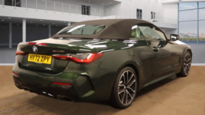 2022 BMW 4 Series 3.0 M440i Mht Convertible 2dr Petrol Hybrid Auto Xdrive Euro 6 (s/s) (374 Ps) in Green — image 4