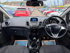 2015 Ford Fiesta 1.5 Tdci Zetec Euro 6 5dr in Black — image 2