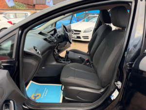 2015 Ford Fiesta 1.5 Tdci Zetec Euro 6 5dr in Black — image 4