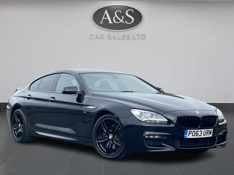 2013 BMW 6 Series Gran Coupe 3.0 640d M Sport Gran Coupe in Black — image 1