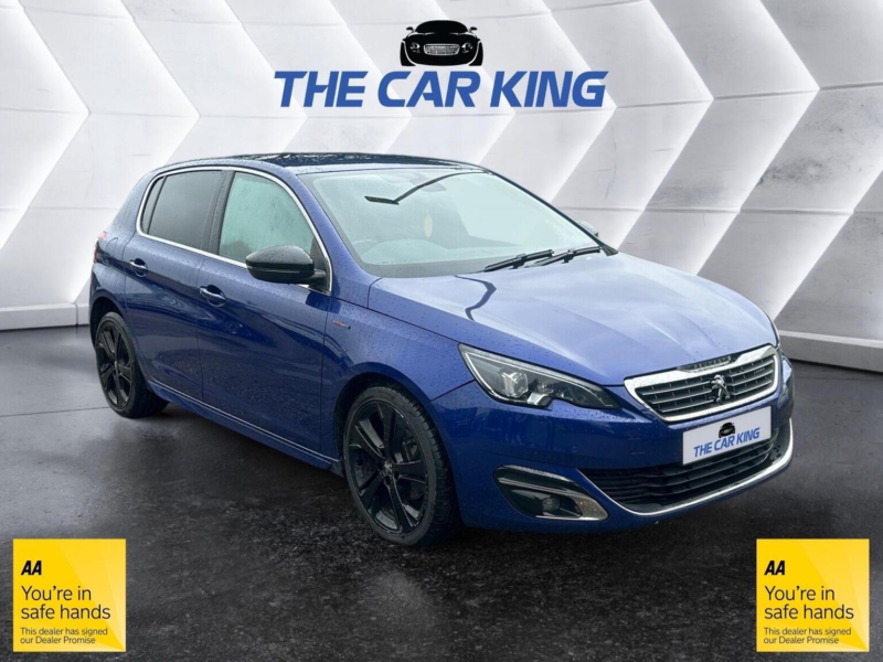 2016 Peugeot 308 1.6 Bluehdi Gt Line Euro 6 (s/s) 5dr in Blue — image 1