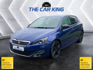 2016 Peugeot 308 1.6 Bluehdi Gt Line Euro 6 (s/s) 5dr in Blue — image 3