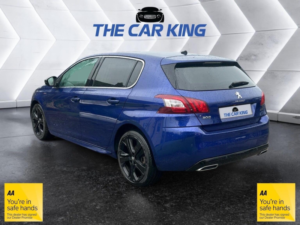 2016 Peugeot 308 1.6 Bluehdi Gt Line Euro 6 (s/s) 5dr in Blue — image 4