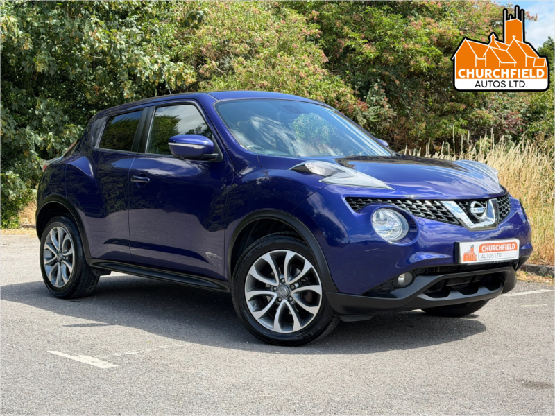 2015 Nissan Juke 1.2 Dig-T Tekna SUV 5dr Petrol Manual Euro 6 (s/s) (115 Ps) in Blue — image 1