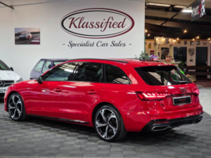 2022 Audi A4 Avant 2.0 Tfsi 35 Black Edition S Tronic Euro 6 (s/s) 5dr in Red — image 2