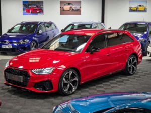 2022 Audi A4 Avant 2.0 Tfsi 35 Black Edition S Tronic Euro 6 (s/s) 5dr in Red — image 6