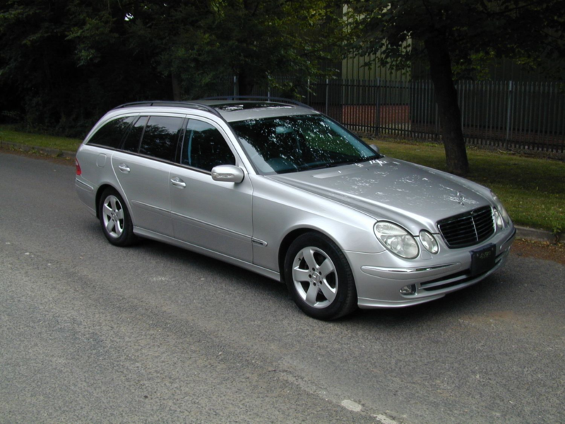 2004 Mercedes-Benz E Class Ref 8797 - Mercedes Benz W211 E Class E320 Petrol Estate Automatic – Air Con Rhd - Ex Japan in Silver — image 1