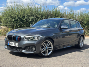 2016 BMW 1 Series 2.0 125i M Sport Auto Euro 6 (s/s) 5dr in Grey — image 3