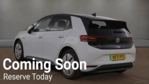 2021 Volkswagen Id.3 Pro Performance 58kwh Business Hatchback 5dr Electric Auto (204 Ps) in White — image 3