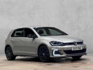 2017 Volkswagen Golf 1.4 Tsi 8.7kwh Gte Advance DSG Euro 6 (s/s) 5dr in Silver — image 3